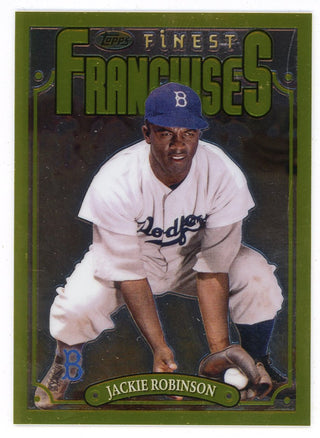 Jackie Robinson 2023 Topps Finest Franchises #199