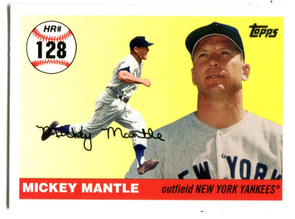 Mickey Mantle 2007 Topps #128 Card