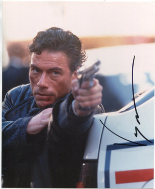 Jean Claude Van Damme Autographed 8x10 Photo