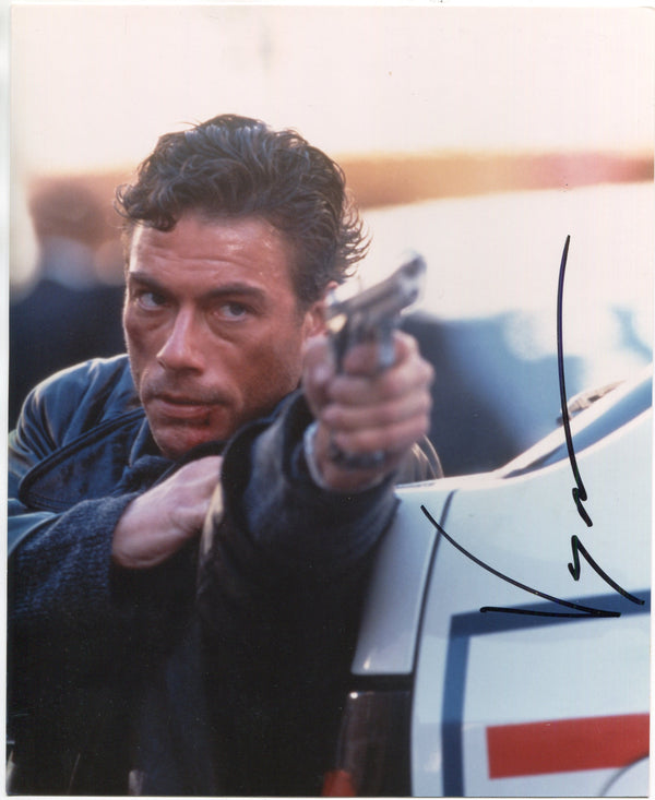 Jean Claude Van Damme Autographed 8x10 Photo