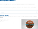 LeBron James Autographed Spalding Official Leather Game Basketball (UDA)