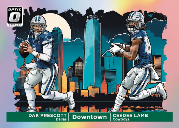 2024 Panini Donruss Optic NFL Hobby Blaster Box (Exclusive Blue Scope Parallels)