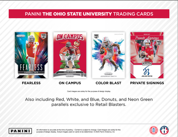 2025 NIL Ohio State NPP Blaster (Find 3 Blaster Exclusive Parallels)