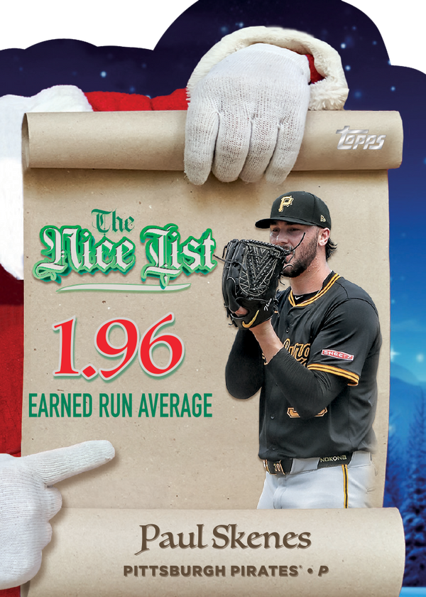 2025 Topps Holiday Baseball Tin Box (3 Ct.)