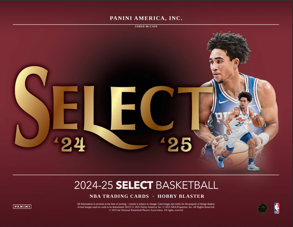 2024-25 Panini Select Basketball Hobby Blaster Box (Exclusive Green & Red Mojo Prizms)