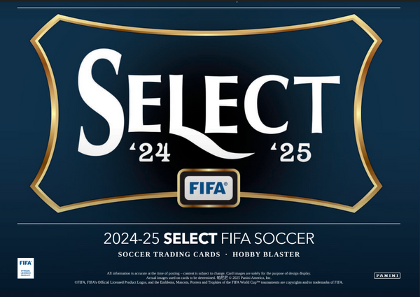 2024-25 Panini Select FIFA Soccer Hobby Blaster Box (Exclusive Ice & Orange Fluorescent)