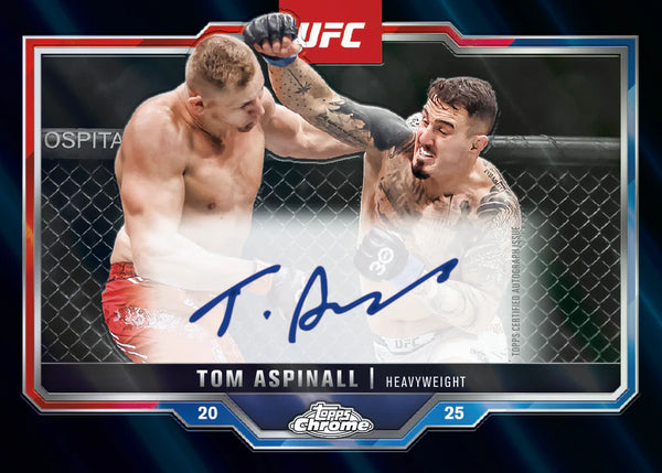 2025 Topps Chrome UFC Hobby Box