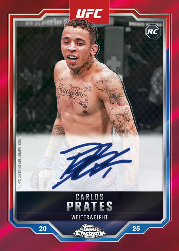 2025 Topps Chrome UFC Hobby Box