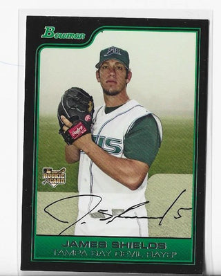 James Shields 2006 Topps #BDP54 Bowman Rookie Card