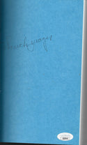 Chuck Yeager Press On! Autographed Book (JSA)