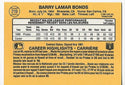 Barry Bonds 1987 Donruss #219 Rookie Card