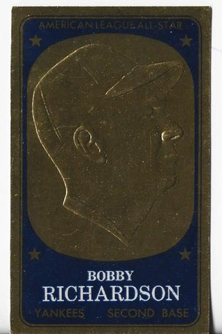 Bobby Richardson 1965 Topps Embossed #65 Card