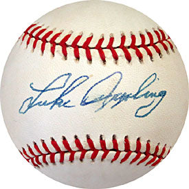 Luke Appling Autographed Official Major League Baseball