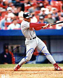 Royce Clayton Autographed / Signed Hitting 8x10 Photo