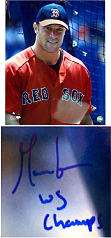 Gabe Kapler Autographed 16x20 Baseball Photo