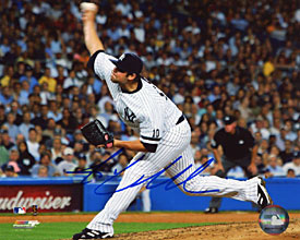 Joba Chamberlain Autographed / Signed Baseball 8x10 Photo