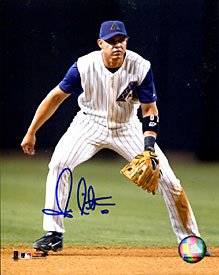 Alex Cintron Autographed / Signed Fielding 8x10 Photo