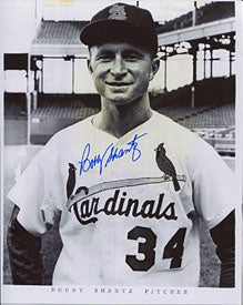 Bobby Shantz Autographed 8x10 Baseball Photo
