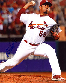 Fernando Salas Autographed / Signed 8x10 Photo