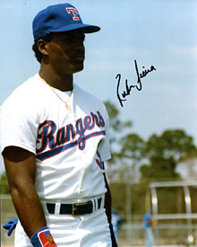 Ruben Sierra Autographed 8x10 Baseball Photo