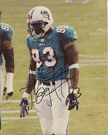Adewale Ogunleye Autographed/Signed 8x10 Photo