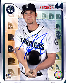 Richie Sexson Autographed 8x10 Baseball Photo