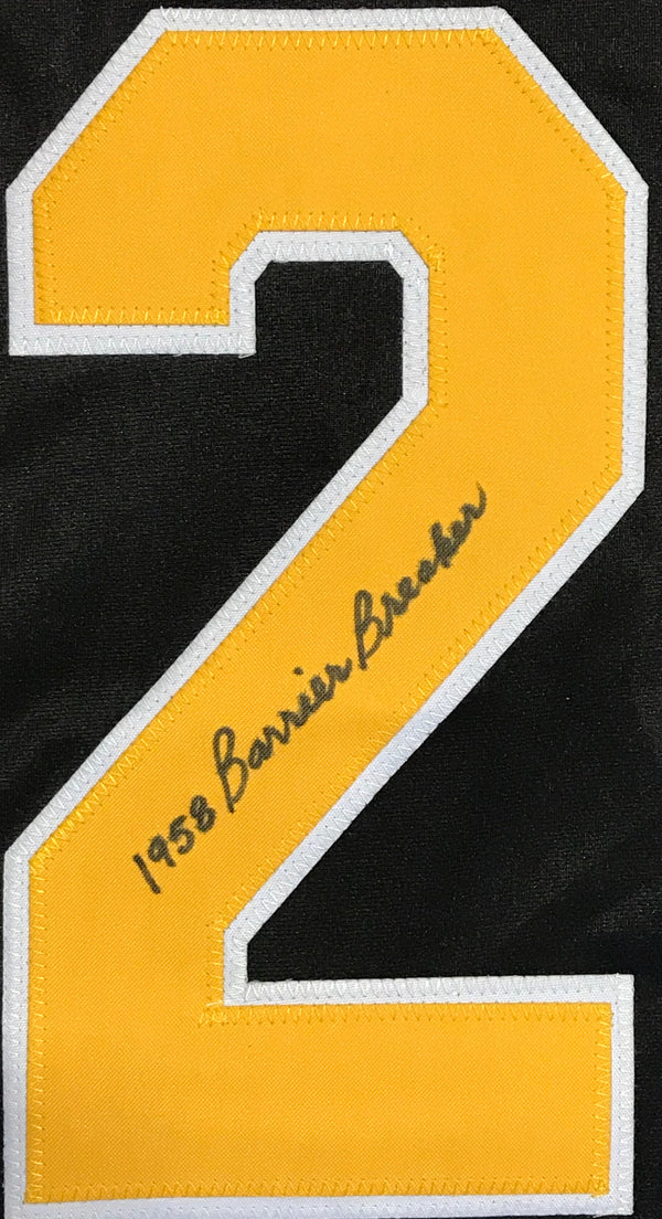 Willie O'Ree "HOF 2018 Barrier Breaker 58" Autographed Boston Bruins Jersey (JSA)