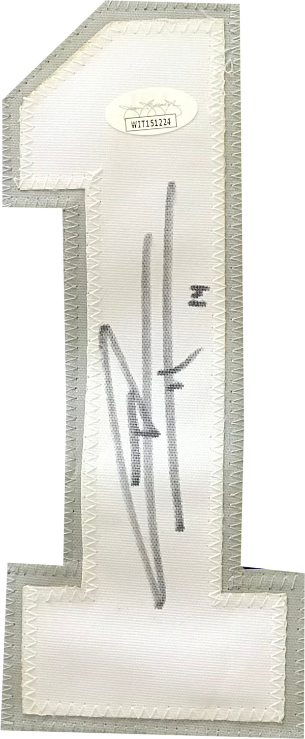 Tyler Herro Autographed Kentucky Wildcat Custom Blue Jersey (JSA)
