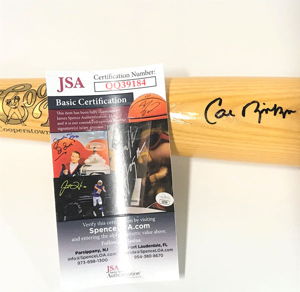 Cal Ripken Jr. Autographed Cooperstown Bat (JSA)