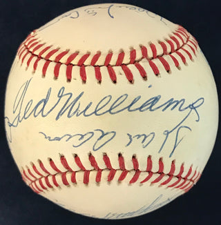 500 Homerun Club Autographed Baseball 11 Signatures (JSA)