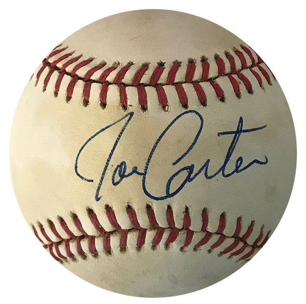 Joe Carter Autographed Official Baseball (JSA)