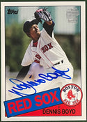 Dennis Boyd 2013 Autographed Topps Archives Card