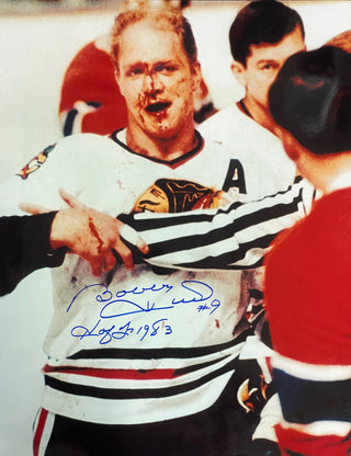 Bobby Hull Autographed 16x20 Hockey Photo