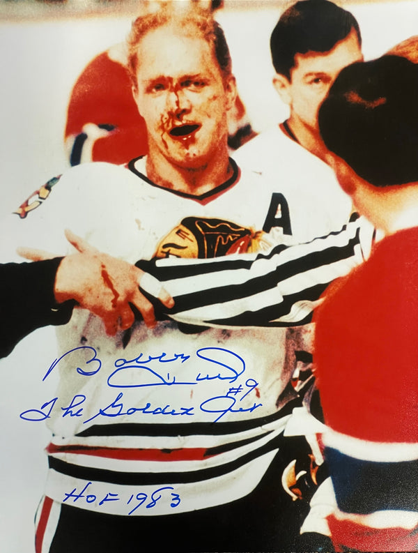 Bobby Hull Autographed 16x20 Hockey Photo