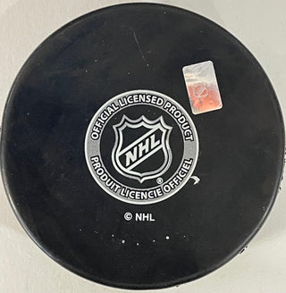 Johnny Bucyk "HOF 1981" Autographed Boston Bruins Puck