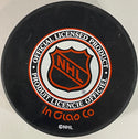 Elmer Lach Autographed Montreal Canadiens Puck