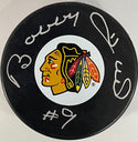 Bobby Hull Autographed Official Chicago Blackhawks Puck