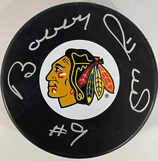 Bobby Hull Autographed Official Chicago Blackhawks Puck