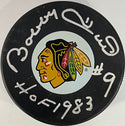 Bobby Hull Autographed Official Chicago Blackhawks Puck