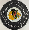 Bobby Hull Autographed Official Chicago Blackhawks Puck