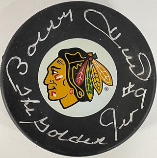 Bobby Hull Autographed Official Chicago Blackhawks Puck