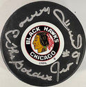 Bobby Hull Autographed Official Chicago Blackhawks Puck