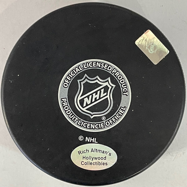 Johnny Bucyk Autographed Official Boston Bruins Puck