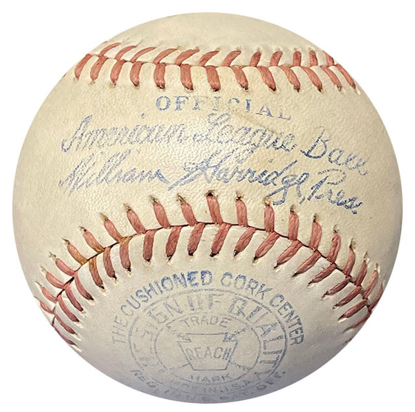 Lou Gehrig Autographed Baseball (PSA Auto Graded 7)