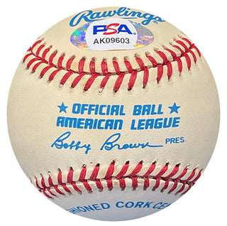 Mickey Mantle Autographed Baseball (PSA Auto Grade 9)