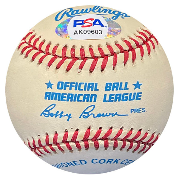 Mickey Mantle Autographed Baseball (PSA Auto Grade 9)