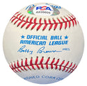 Mickey Mantle Autographed Baseball (PSA Grade 8)