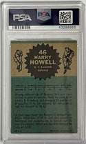Harry Howell Autographed 1962-63 Topps Card #46 (PSA)