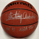 Nate Archibald Autographed Spalding Indoor/Outdoor Basketball