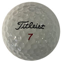 Jeff Hawkes Autographed Titleist 7 Golf Ball